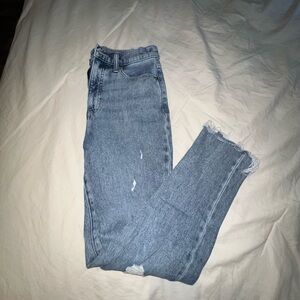 Banana republic high rise slim size 27